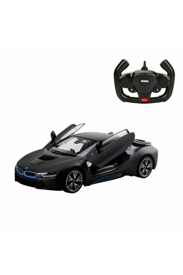 Sem oyuncak Sem Oyuncak Rastar Oyuncak 1:14 Bmw İ8 Uzaktan Kumandalı Işıklı Araba - Siyah - Image 1