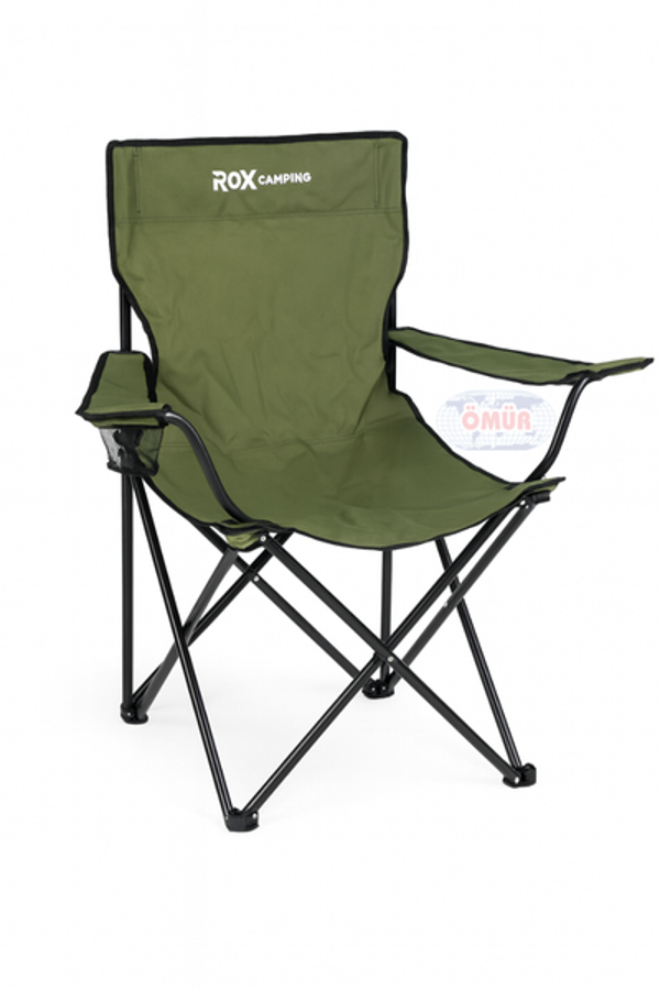 ROX CAMPING KATLANIR KAMP SANDALYESİ - YEŞİL - Image 1