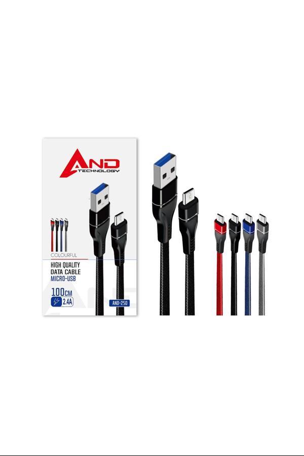 Mikro Usb Data Kablosu Samsung 2.4A Royaleks-AND-250 - Image 1