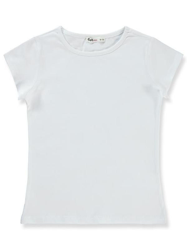 Civil Girls Basic 6-9 Yaş Tişört - Beyaz8-9 Yaş - Image 1