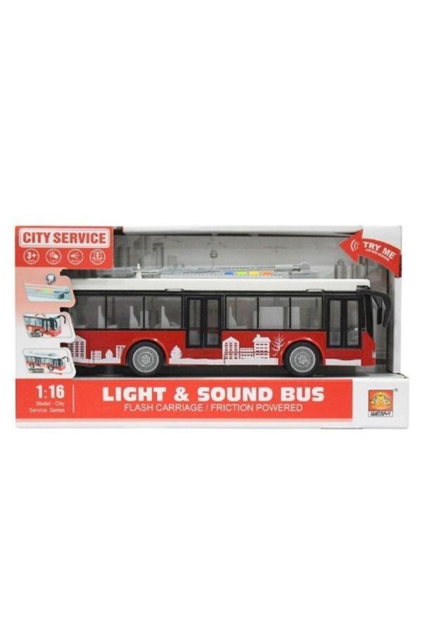 Anıloyuncak Anıloyuncak Oyuncak Otobüs Metrobüs Işıklı Sesli 27 Cm - Image 1