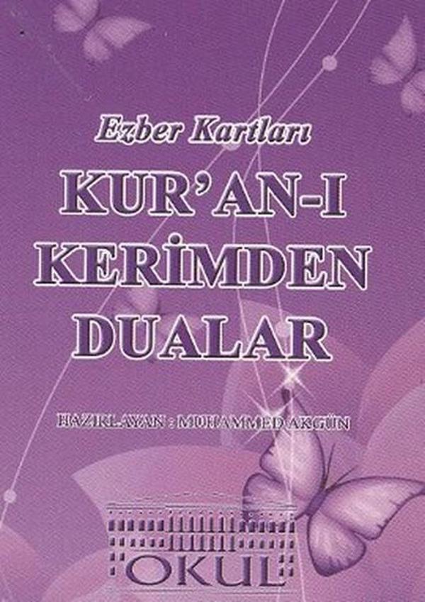 Kur'an-ı Kerimden Dualar - Ezber Kartları - Okul Yayınları - Image 1