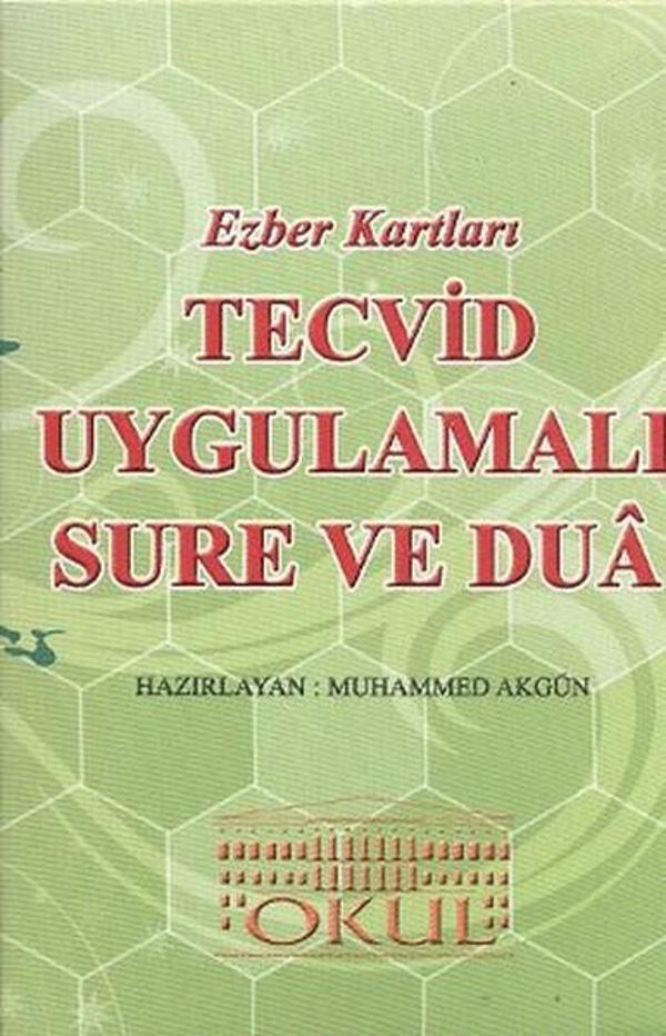 Sure ve Dua Ezber Kartları (Tevcid Uygulamalı) - Okul Yayınları - Image 1