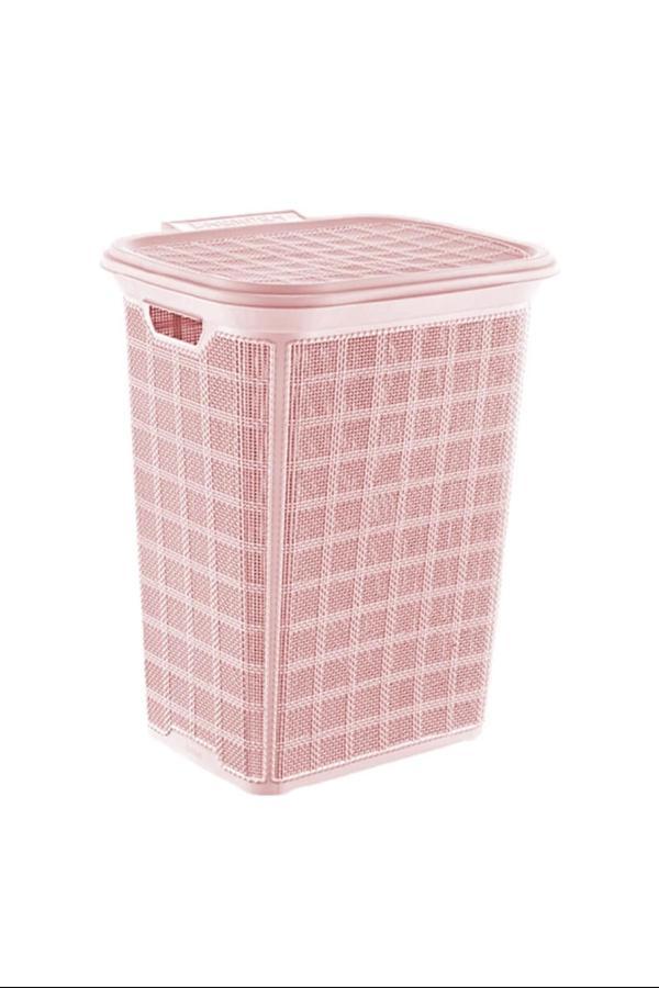 Jute Kirli Çamaşır Sepeti 60 Lt Royaleks-Ak580 - Image 1
