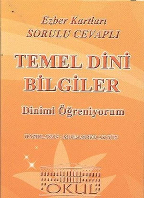 Temel Dini Bilgiler - Dinimi Öğreniyorum / Ezber Kartları Sorulu Cevaplı - Okul Yayınları - Image 1