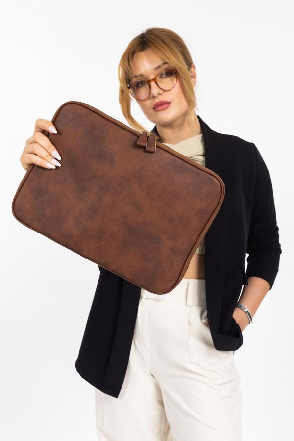 Mussen Laptop & Evrak Kılıfı Macbook Air Pro 13.3 - 13.6 inç - Image 1