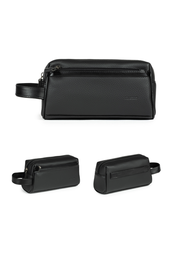 Unisex El Çantası Dopp Kit - Günlük & Traş Bakım & Makyaj Duş Çantası - 23x11x8cm - Image 1