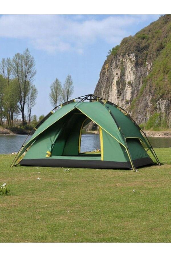 Vanckey 6 Kişilik Otomatik Kurulum Deprem Çift Katman Çadır Kamp Balık Ve Çocuk Çadırı 220cmx250cmx160cm - Image 1