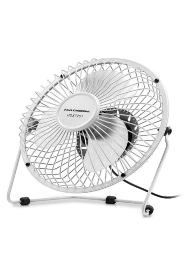 Vanckey Masa Üstü Klima Usb Girişli Metal Serinletici Mini Vantilatör Fan - Image 1