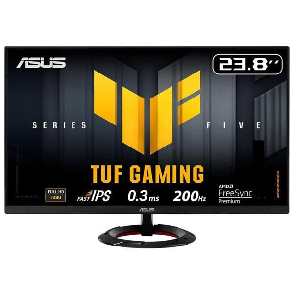 ASUS TUF Gaming VG249Q5R 23.8 inç 200Hz 0.3ms Full HD Adaptive Sync Fast IPS Gaming Monitör - Image 1