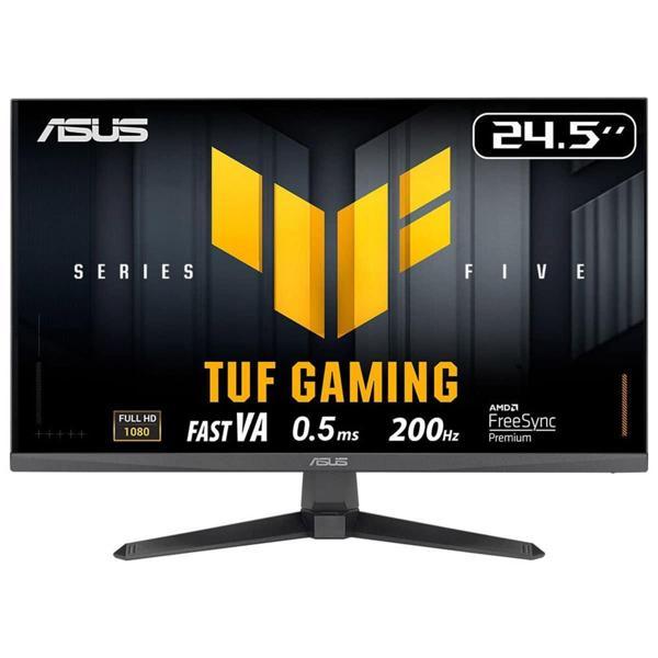 ASUS TUF Gaming VG257Q5A 24.5 inç 200Hz 0.5ms Full HD Adaptive Sync VA Gaming Monitör - Image 1