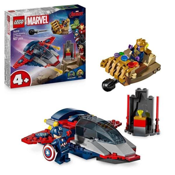 76319 Lego Marvel Kaptan Amerika Thanosa Karşı 107parça +4 yaş - Image 1
