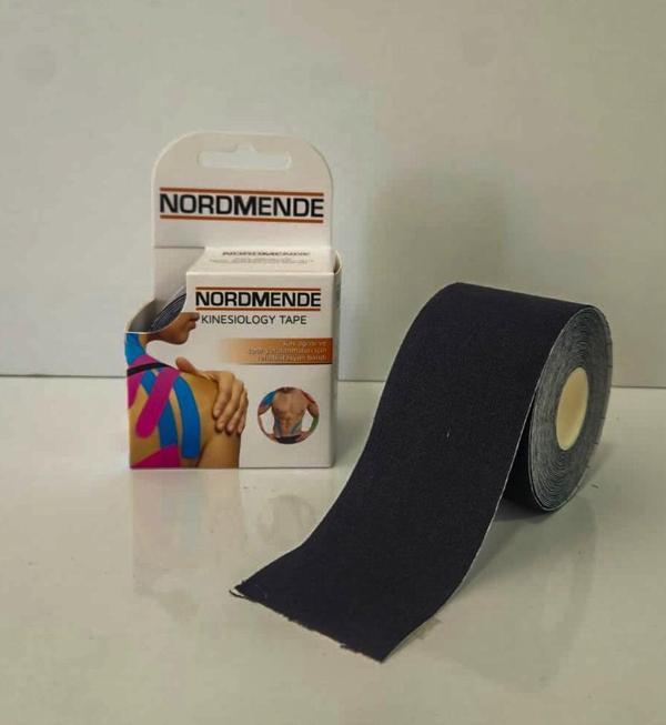 Kınesıo Tape Ağrı Bandı 5cm x 5 Metre - Siyah , Kınesıo Bant, Kinesıology Tape Bant - Image 1