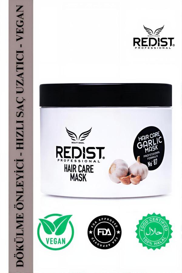 Redist Sarımsaklı Saç Bakım Maskesi 475 Ml – Yoğun Nem Ve Parlaklık - Image 1