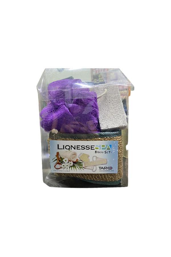 Lionesse Tarko Banyo Seti Bs-001 - Mor - Image 1
