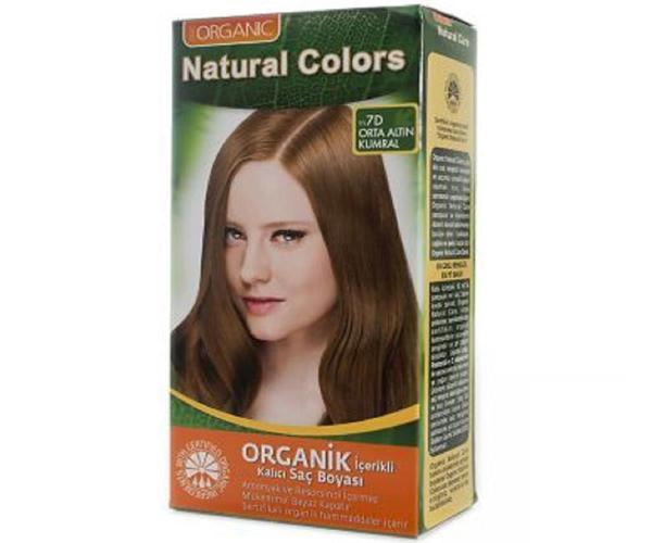 Natural Colors Orta Altın Kumral Saç Boyası 7 D-8681085503215 - Image 1