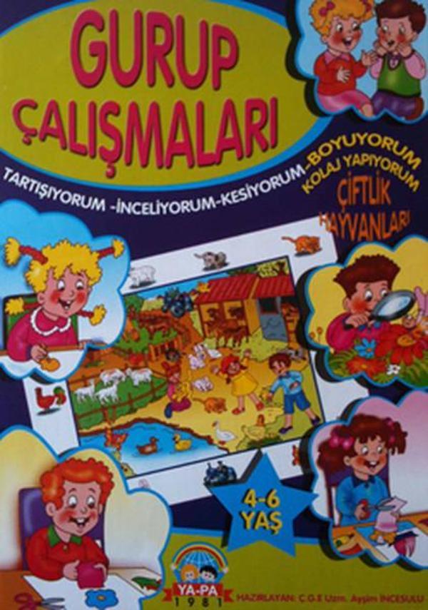 Grup Çalışması-Çiftlik Hayvanları - Ya-Pa Yayın - Image 1