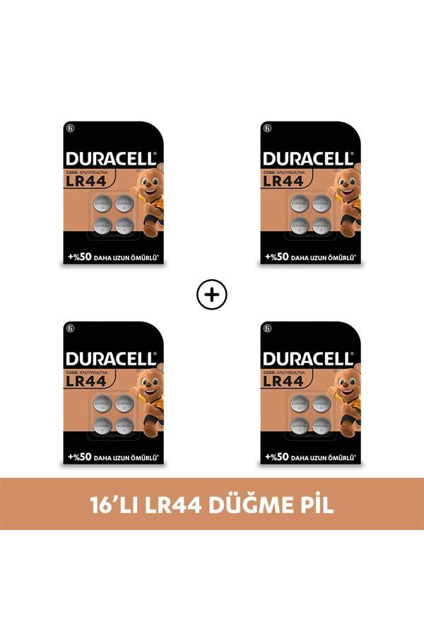 Duracell Özel Lr44 Alkalin Düğme Pil 1,5V (76A / A76 / V13Ga), 16'Lı Paket - Image 1