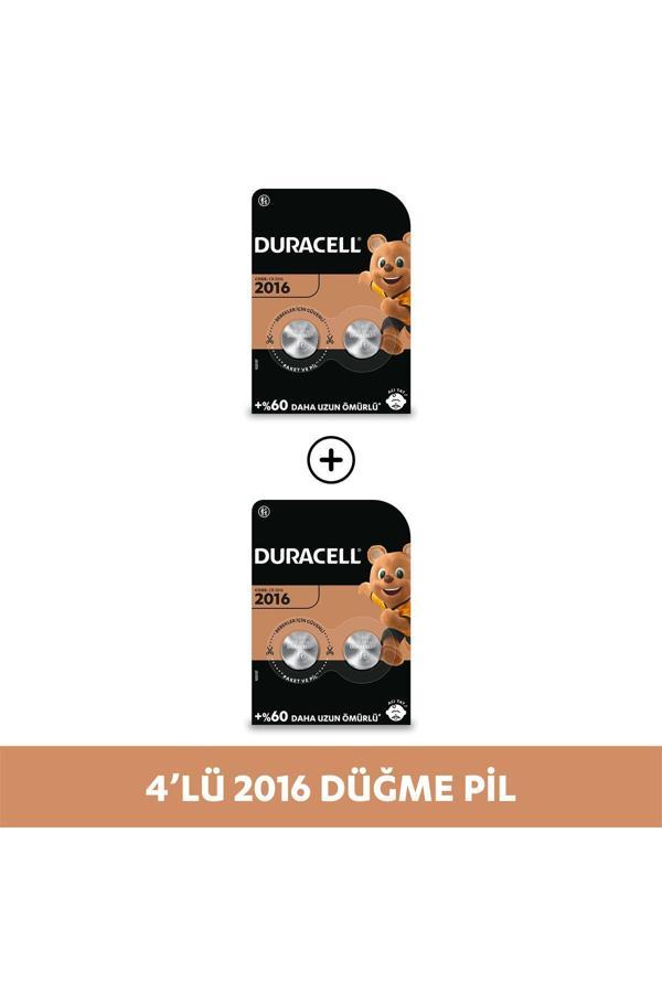 Duracell Özel 2016 Lityum Düğme Pil 3V, (Cr2016), 2’Li Paket - Image 1
