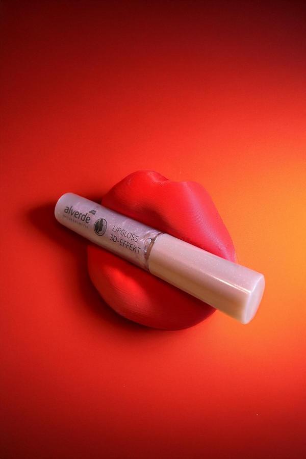 Dudak Figürü Lips Ruj Balm Stick Tutucu Dekoratif Botoks Dudak 2'li Set - Image 1