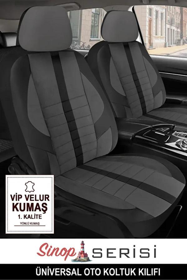 Store Opel Mokka 1.6 Cdtı Ecoflex (136 Hp) Start/Stop 2015 Uyumlu Kumaş Sinop Oto Kılıfı Tam Set Füme - Image 1