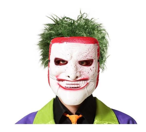 Reçine Ölüm Joker Maskesi Kanlı 23x18 Cm - Image 1
