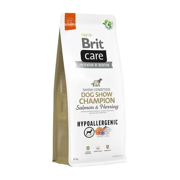 Brit Care Hypo-Allergenic Champion Somonlu ve Ringa Balıklı Yetişkin Köpek Maması 12 Kg - Image 1