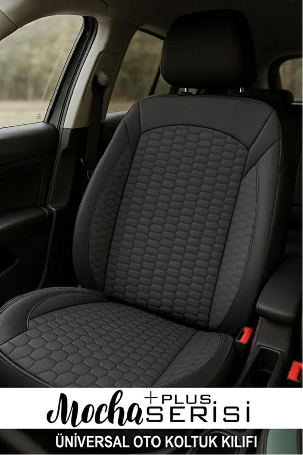 Store Skoda Rapid Spaceback 1.2 Tsi Green Tec Ambition 2016 Uyumlu Tay Tüyü Plus Oto Kılıfı Tam Set Siyah - Image 1