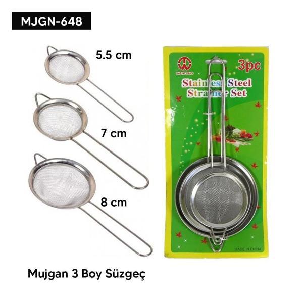 3 Boy Süzgeç Seti - Image 1