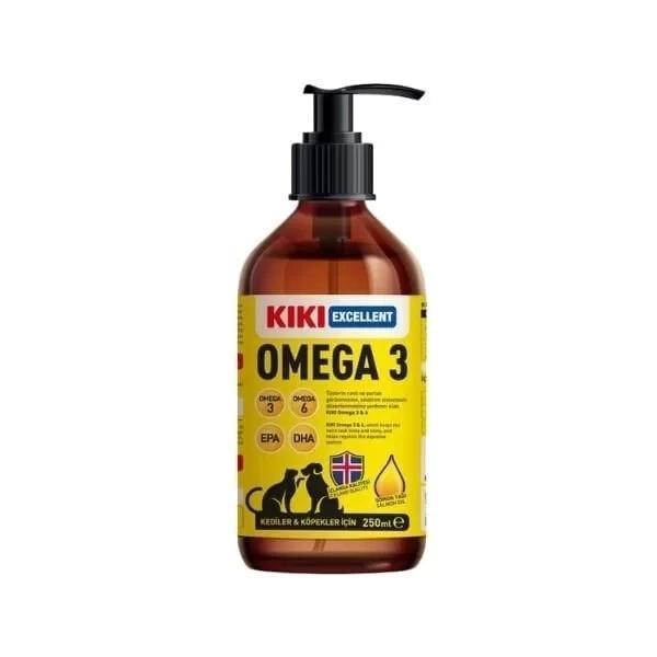 Kiki Excellent Omega 3 Kedi ve Köpek için Balık Yağı 250 Ml - Image 1