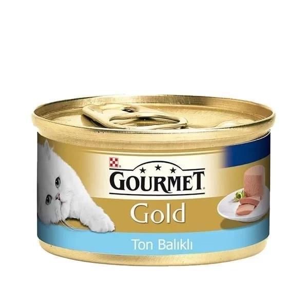 Gourmet Gold Kıyılmış Ton Balıklı Yetişkin Konserve Kedi Maması 85 Gr - Image 1