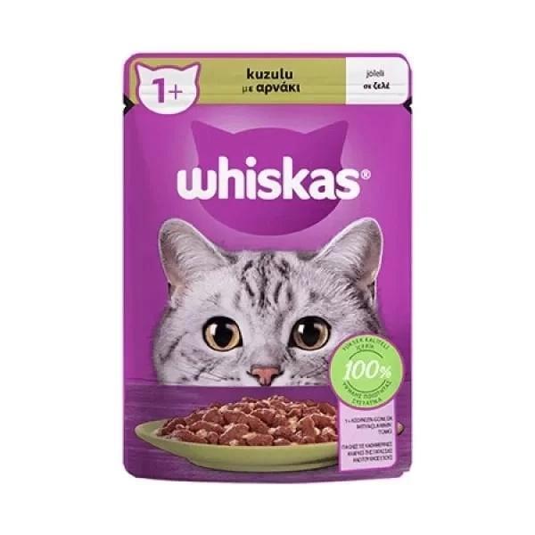 Whiskas Pouch Kuzu Etli Yetişkin Konserve Kedi Maması 85 Gr - Image 1