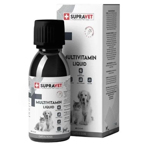 Supravet Multivitamin Kedi ve Köpek Sağlığı için Sıvı Damla 100 Ml - Image 1