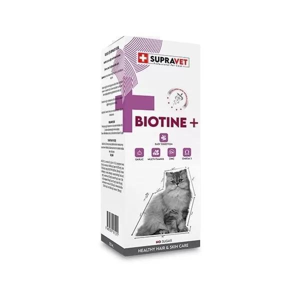Supravet Biotine Extra Kedi Deri ve Tüy Sağlığı Damlası 100 Ml - Image 1