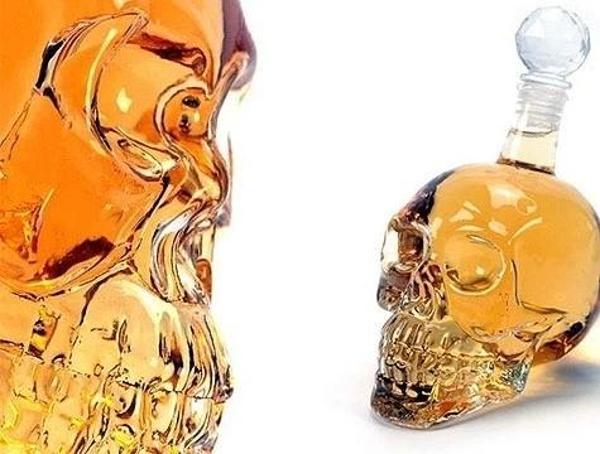 Crystal Head Kuru Kafa Cam Şişe 350 Ml - Image 1