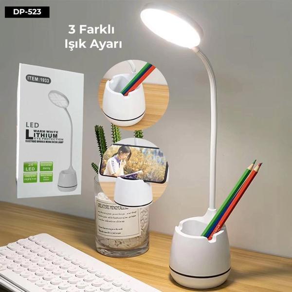 3 Modlu Kıvrımlı Bükülebilir Masa Lambası - Image 1