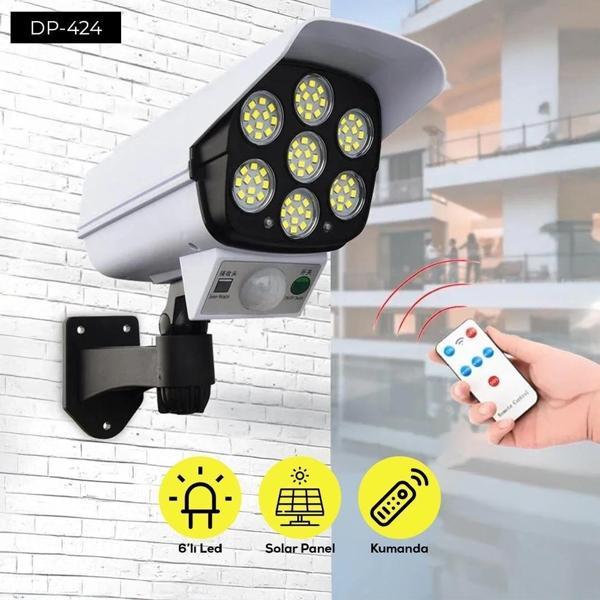 Dempower Kumandalı Güneş Enerjili 6lı Led - Image 1