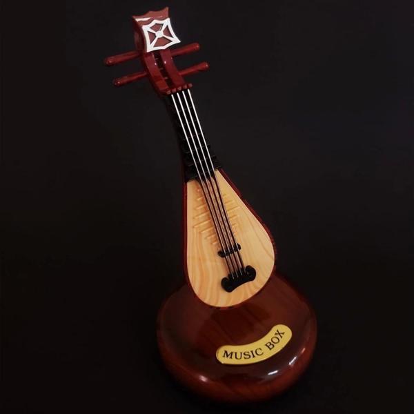 Saz Tasarımlı Dekoratif Müzik Kutusu - Image 1