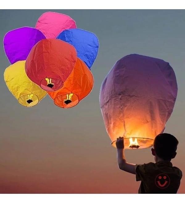 Dilek Feneri Gece Gökyüzü Dilek Balonu - Image 1