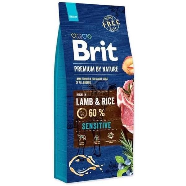 Brit Premium By Nature Sensitive Kuzu Etli Yetişkin Köpek Maması 8 Kg - Image 1