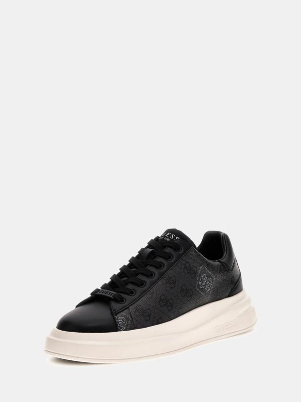 Guess Elba Erkek Siyah Sneaker FMFLBAFAB12-BLACK - Image 1