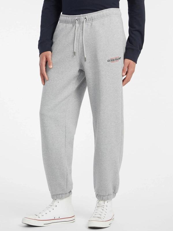 Guess Jeans Erkek Gri Regular Fit Eşofman Altı M4YB18K9V31-H90Z - Image 1