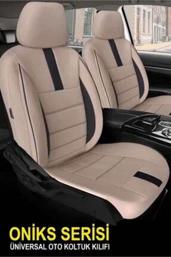 Store Skoda Rapid Spaceback 1.0 Tsi 95 G.Tec Dsg Style 2017 Uyumlu Tay Tüyü Oto Kılıfı Tam Set Bej - Image 1