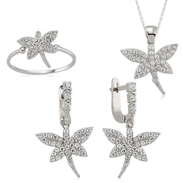 Gümüş Yusufçuk Bayan Set SL2292 - Image 1