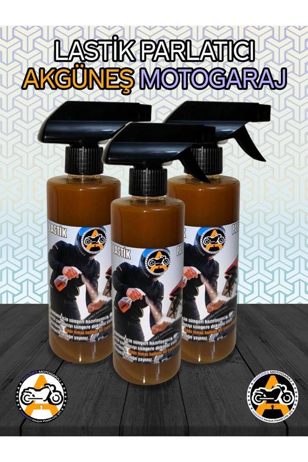Akgüneş Lastik Koruyucu Ve Parlatıcı Sprey 400 Ml - Image 1