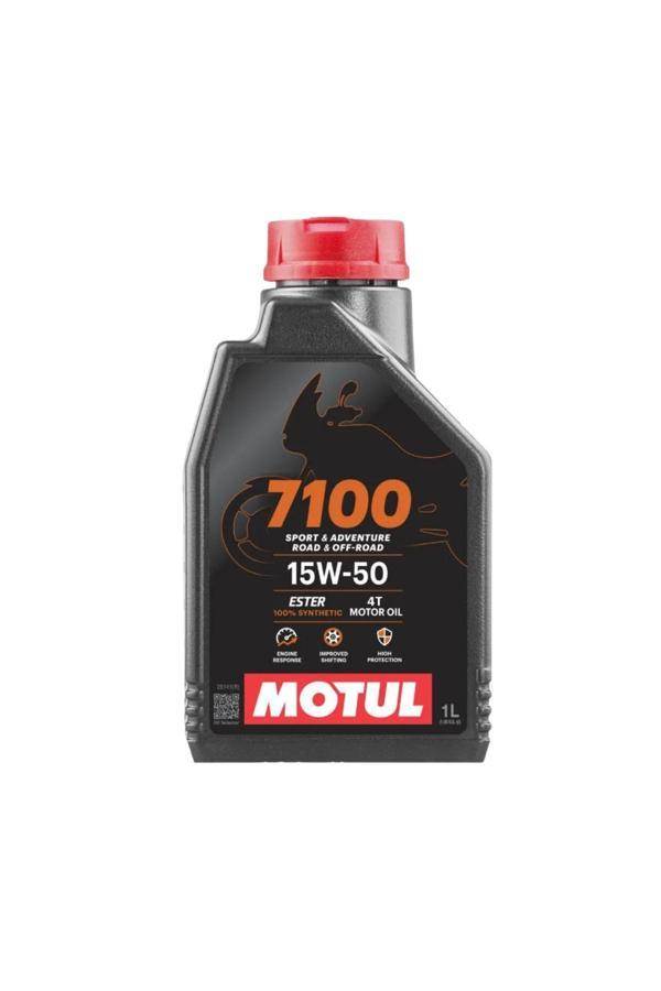 Motul 7100 10W40 & 15W50 Sentetik Motosiklet Motor Yağı – Yüksek Performans & Koruma - Image 1