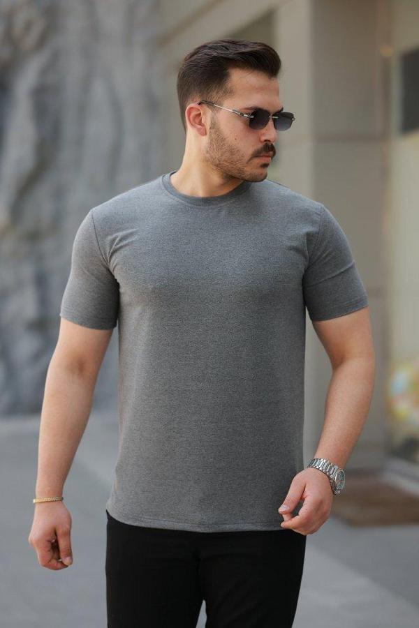 Erkek Basic Kısa Kollu Tişört - Image 1