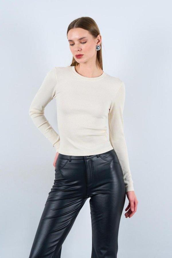Uzun Kollu Body - Ekru - Image 1