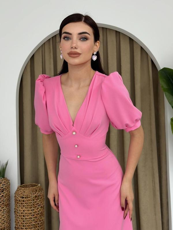 Linda Midi Elbise - Image 1