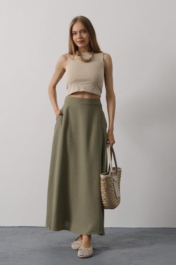 Keten Etek - Haki - Image 1